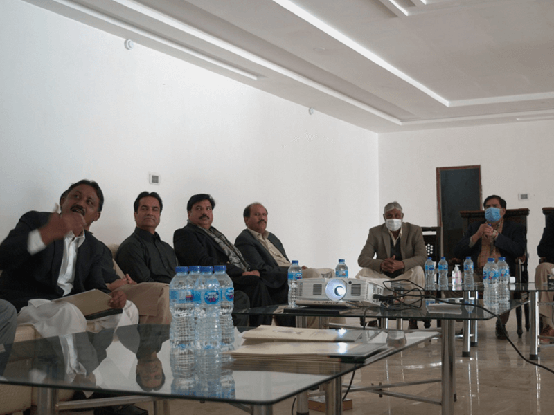 Top Management Visit to Jauharabad Campus