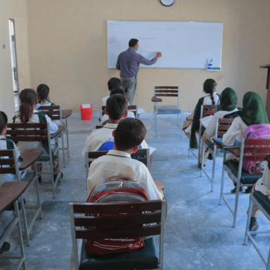 Welcomes the first batch of Students