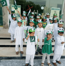 Pakistan independence day at Jauharabad Campus